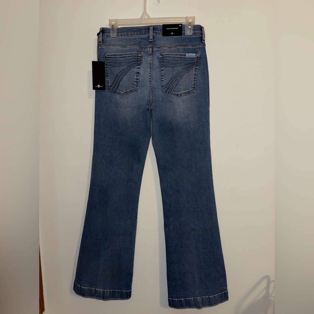 NWT 7 For All Mankind Dojo Tailorless Jeans 7FAMK - Picture 4 of 5